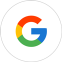 Googleのアイコンが中央に配置された画像