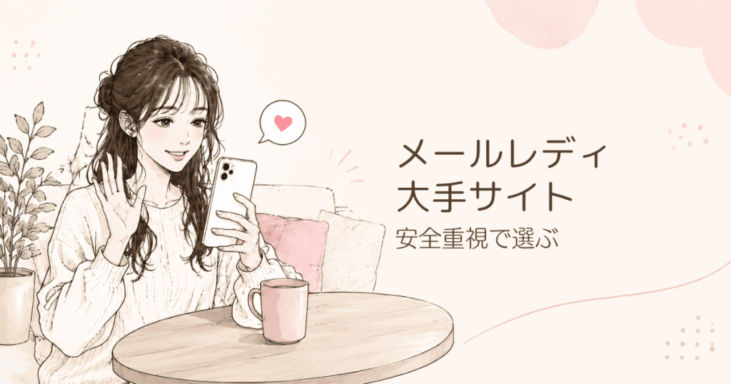 安全に稼げるメールレディ大手おすすめ7選！在宅・メールのみで高収入を目指そう