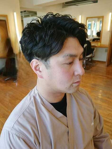 ふんわりパーマ