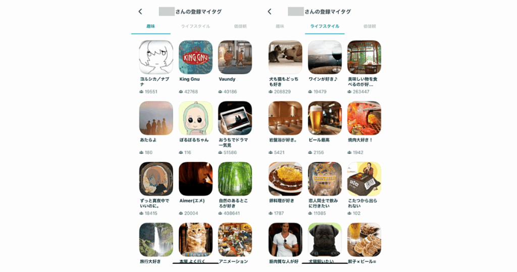 Pairsはマイタグを活用する