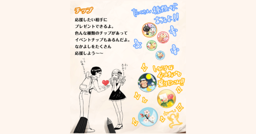 斉藤さんのチップ