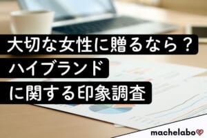 大切な女性に贈るなら？ハイブランドに関する印象調査