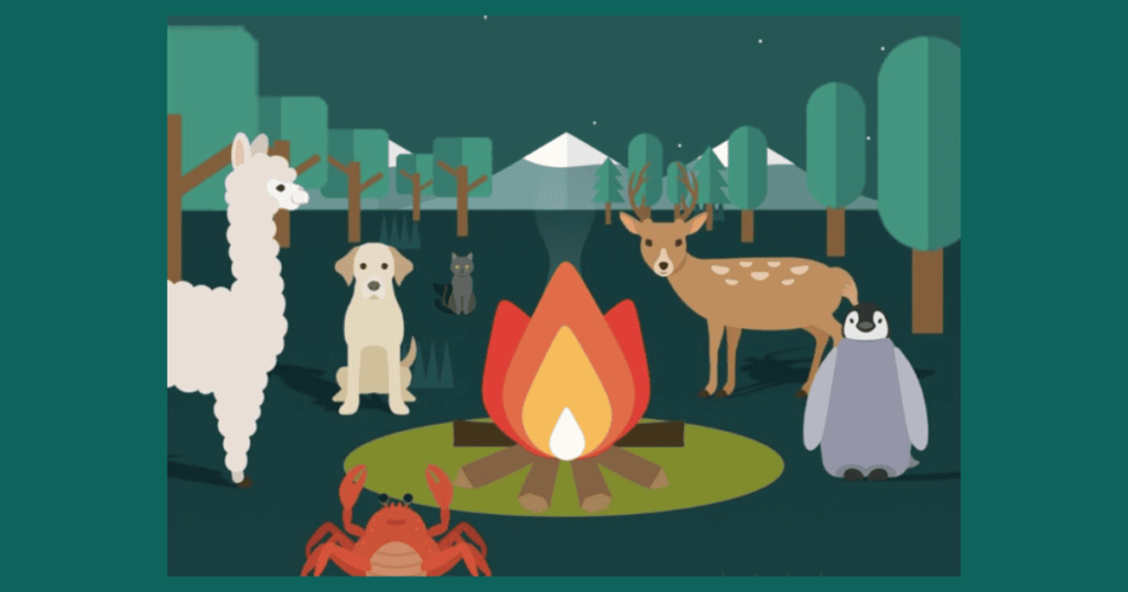 焚き火チャット